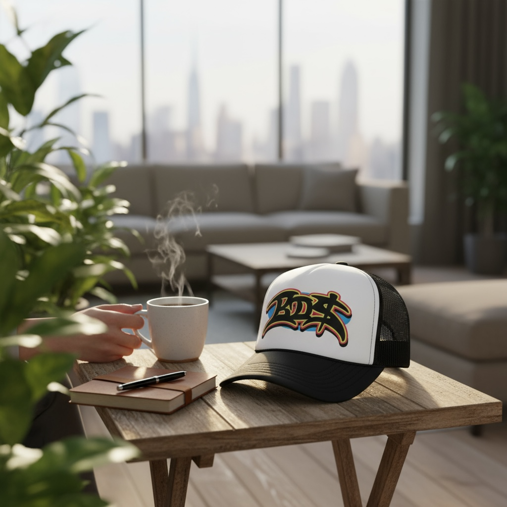 BD$-GRAFF NOIR TRUCKER