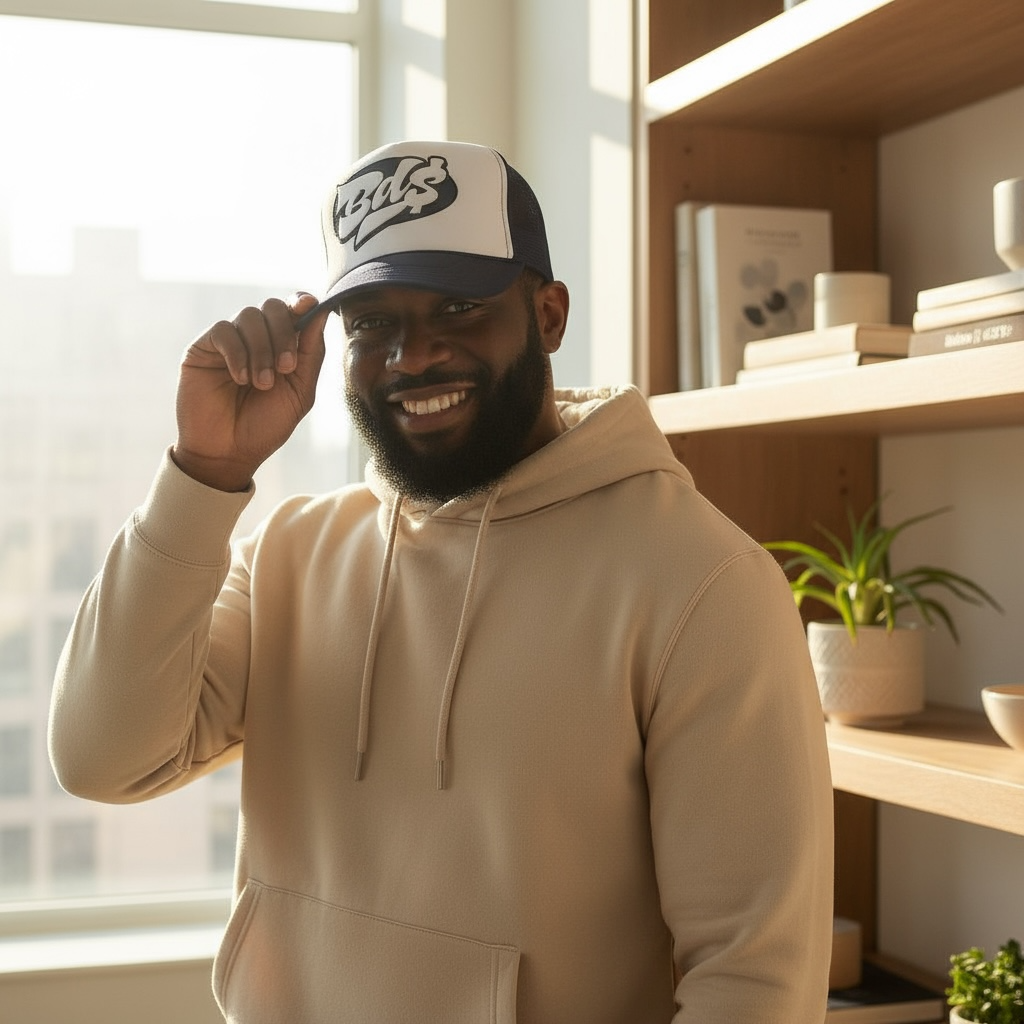 BD$-MIDNIGHT NAVY TRUCKER