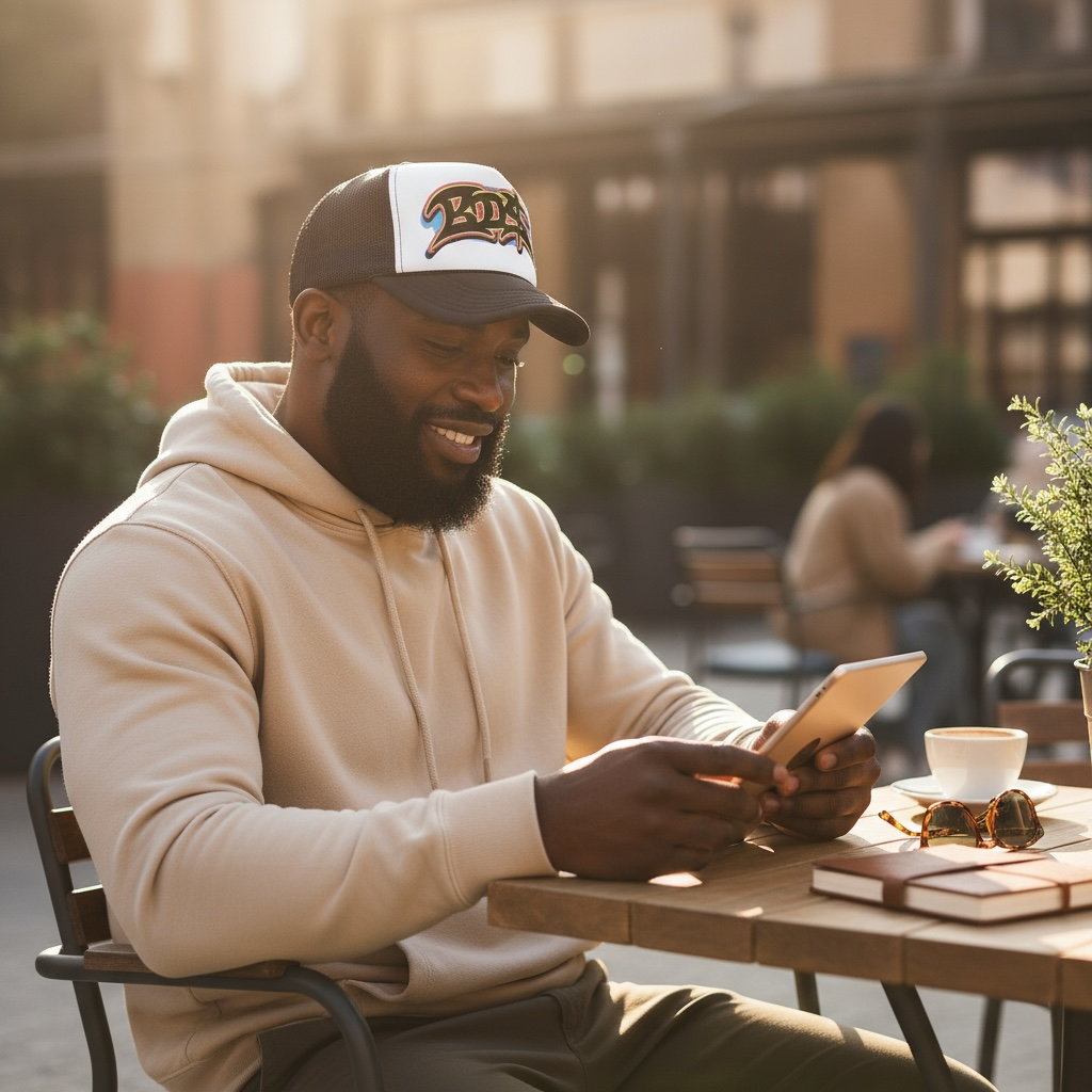 BD$-GRAFF NOIR TRUCKER