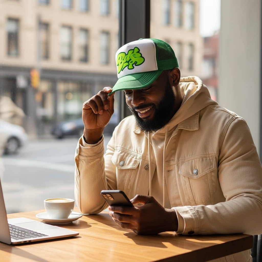 BD$-NEON LIME TRUCKER