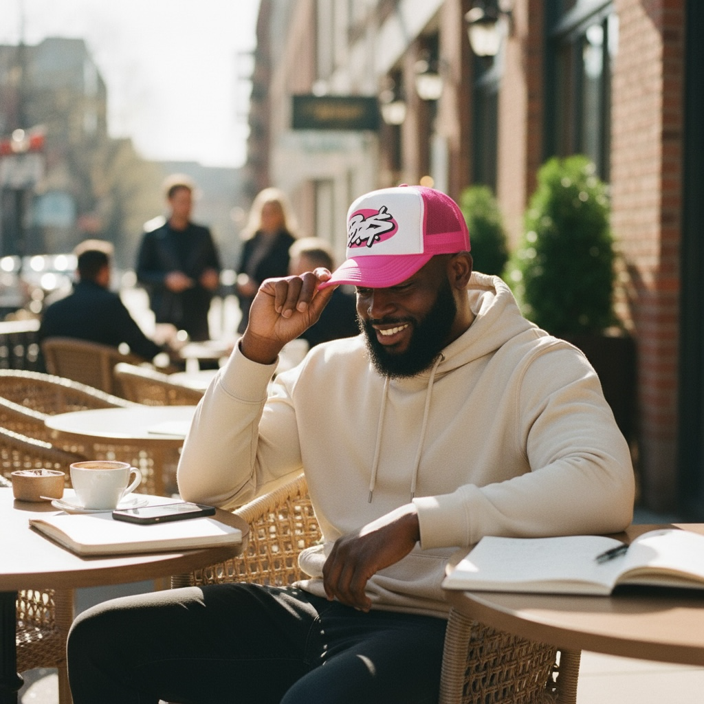 BD$-PINK GROOVE TRUCKER